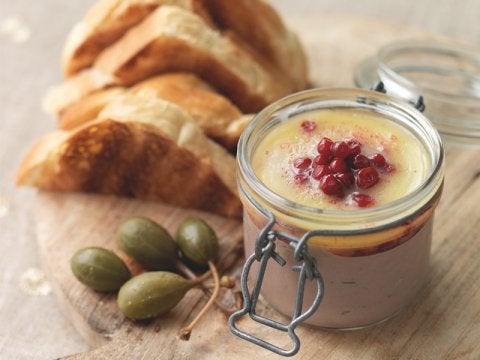 Chicken Liver Parfait with Cranberry Butter - Recipes - Hairy Bikers