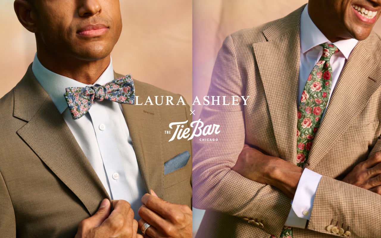 Laura Ashley x Tie Bar: The English Garden Collection