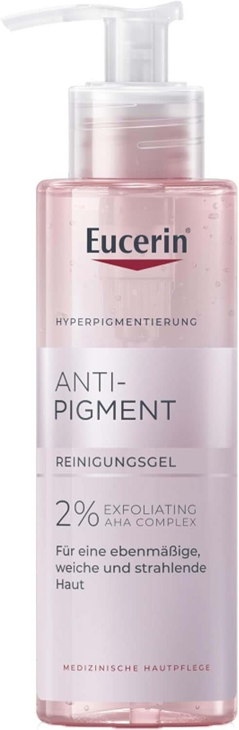 Eucerin Anti-Pigment Gel Nettoyant 200 ml, Gel nettoyant visage anti-taches