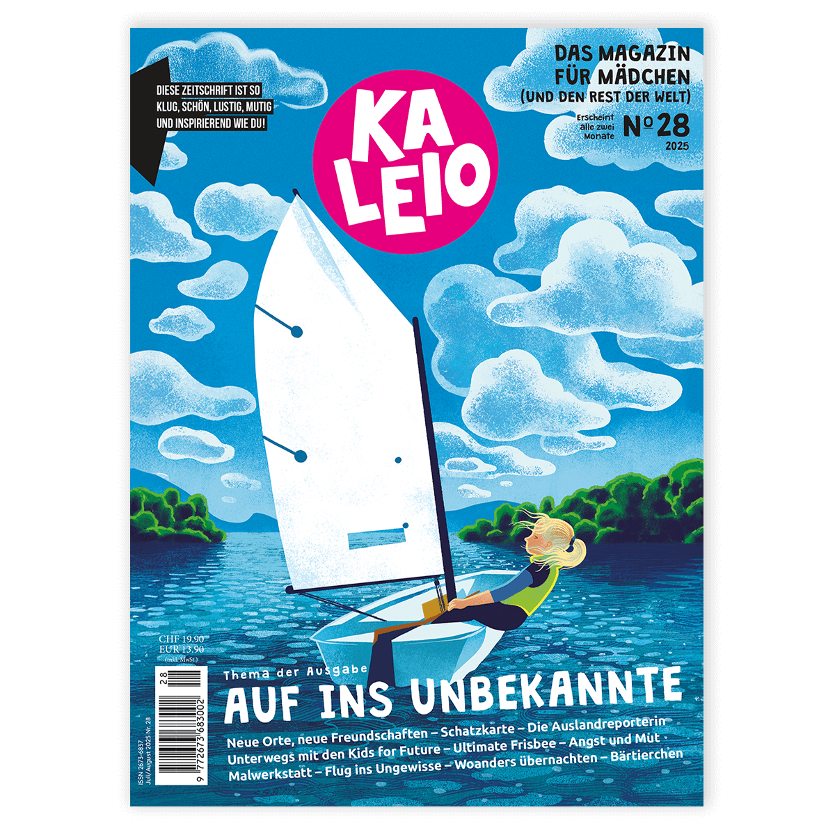KALEIO-Magazin Nr. 28: Auf ins Unbekannte (Deutsch)