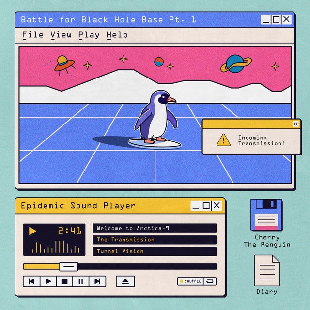 OUT NOW | CHERRY THE PENGUIN - Battle for Black Hole Base Pt. 1 - EP