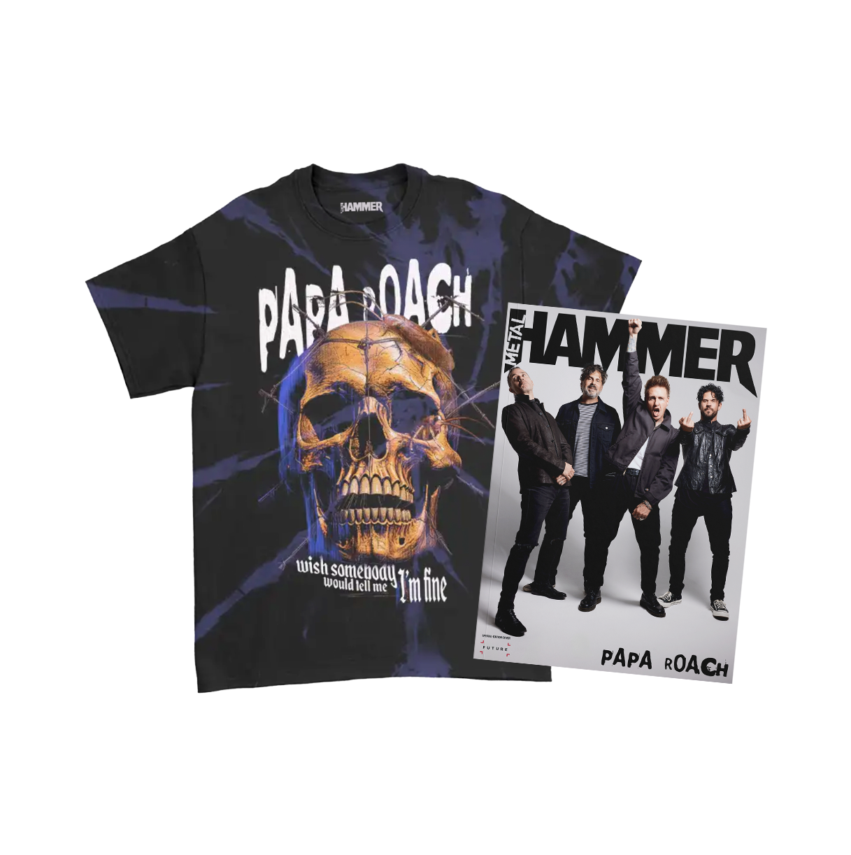 Papa Roach Magazine + Exclusive Tee