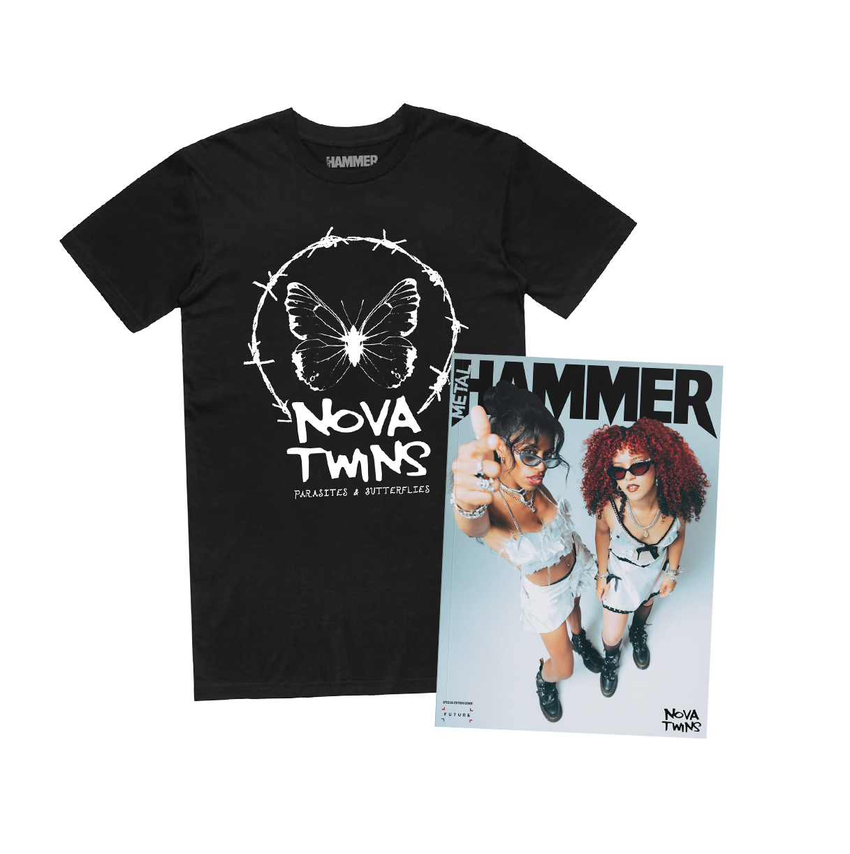 Issue #404 (Nova Twins): Magazine + Exclusive T-Shirt