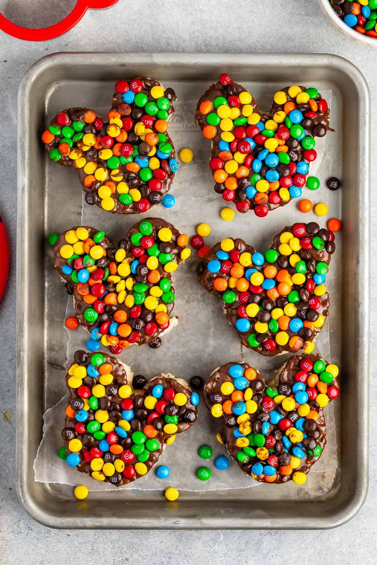 Mickey Mouse Rice Krispie Treats Copycat - Crazy for Crust