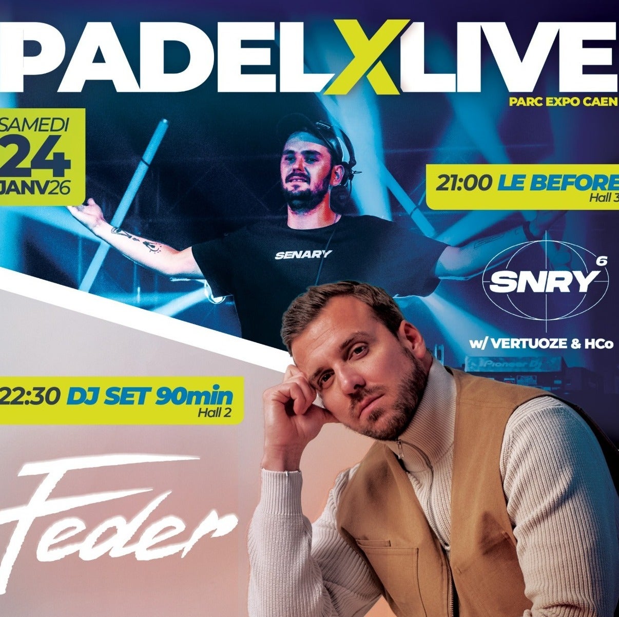 Padel X Live - FEDER + Before by Senary