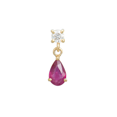 Diamond Stud Precious Pear Drop