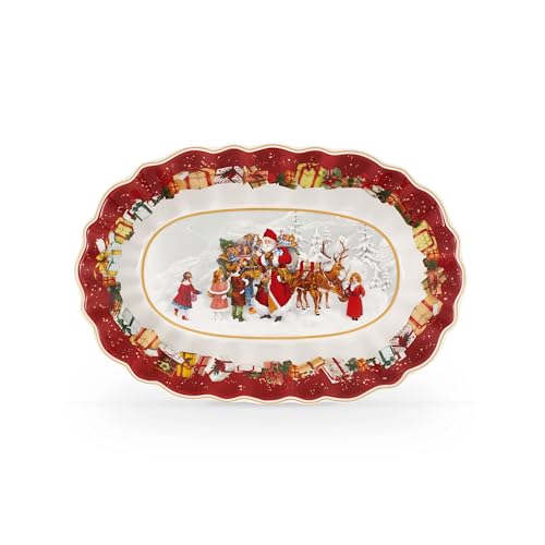 Villeroy & Boch 14-8332-2556 Pastry Plate, Porcelain, Red