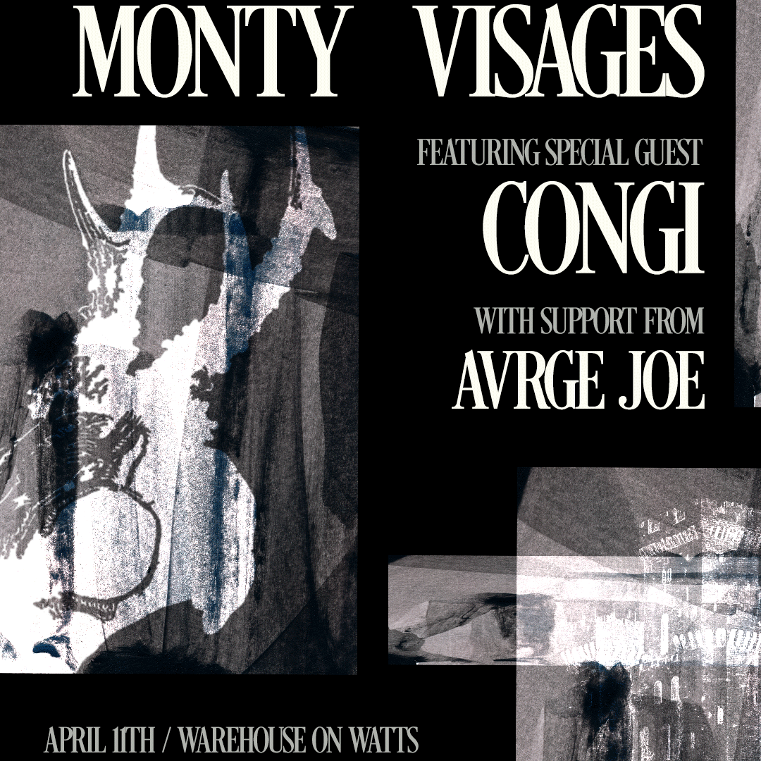 4/11 - MONTY + VISAGES + CONGI @ WoW