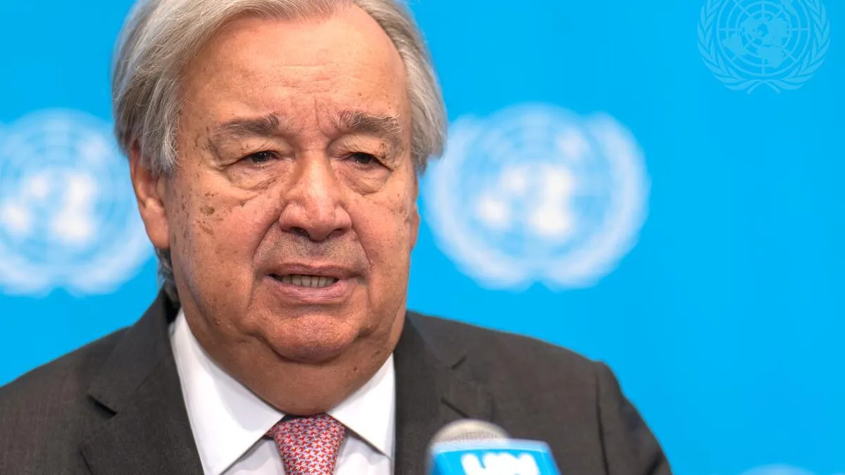UN Secretary-General, Antonio Guterres
