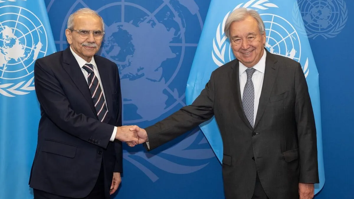Guterres meets Salam in New York