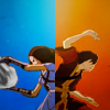 nicky_gabriel: Katara and Zuko firebending (Default)