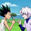 autumninpluto: Killua and Gon talking in agreement ([hxh] agree killugon)