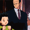 autumninpluto: 1999 Gon jumping up to hug Leorio ([hxh] hug gon leorio)