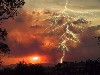 rhi: A lightning strike from a fiery sky (lightning)