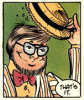 beamjockey: Drawing of Bill of the Heterodyne Boys by Phil Foglio. (bill, heterodyne)