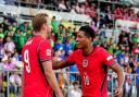 Harry Kane and Jude Bellingham are prospering (PA)