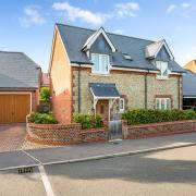 The property in Richard Adams Way, Whitchurch, is on the market for £500,000.