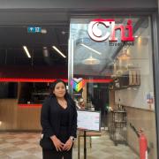 Myra Fernandez outside of Chi