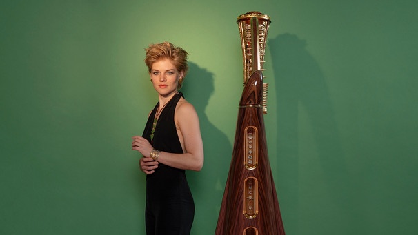 Harfenistin Magdalena Hoffmann | Bild: BR\Astrid Ackermann