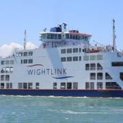 Wightlink's St Clare ferry.