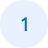Cifra 1 într-o pictogramă circulară.