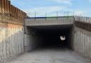 Light shining through the tunnel