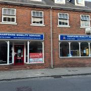 Former Hampshire Mobility Services shop on Church Street.