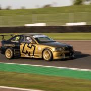 Car at Thruxton Race Circuit
