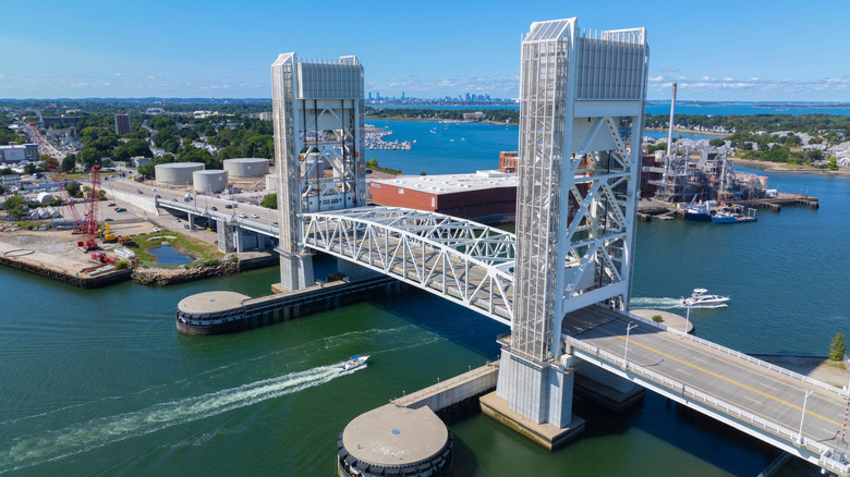 The Fore Bridge leading into Weymouth, Massachusetts