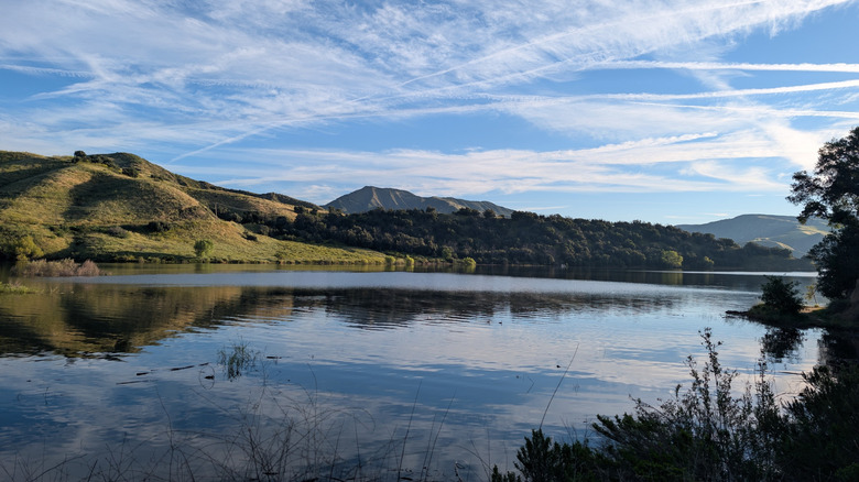 The Lake Piru Recreation Area in Piru, California