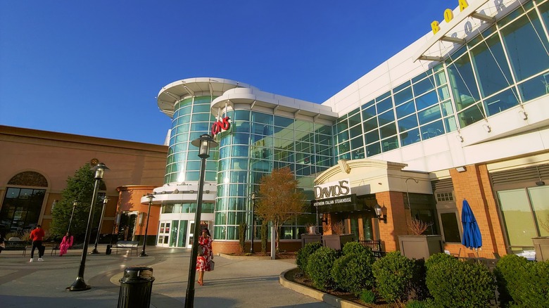 Exterior of South Shore Plaza, Braintree, Massachusetts