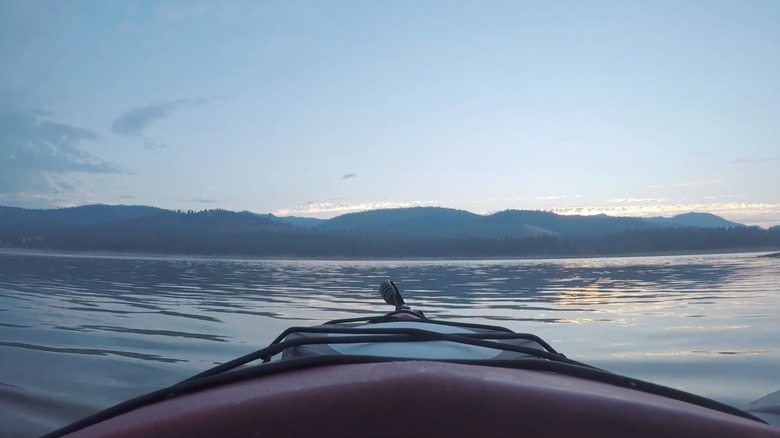 Kayaking on Frenchman Lake