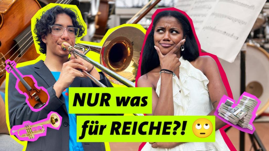 Musik machen - Nur was für Reiche? | Rechte: WDR José steht mit seiner Posaune im Freien und blickt selbstbewusst in die Kamera. Für ihn ist Musik mehr als ein Hobby – sie gibt Halt und bringt Menschen zusammen. Das Bild steht für die Chance, durch kostenlose Förderung ein Instrument zu lernen.