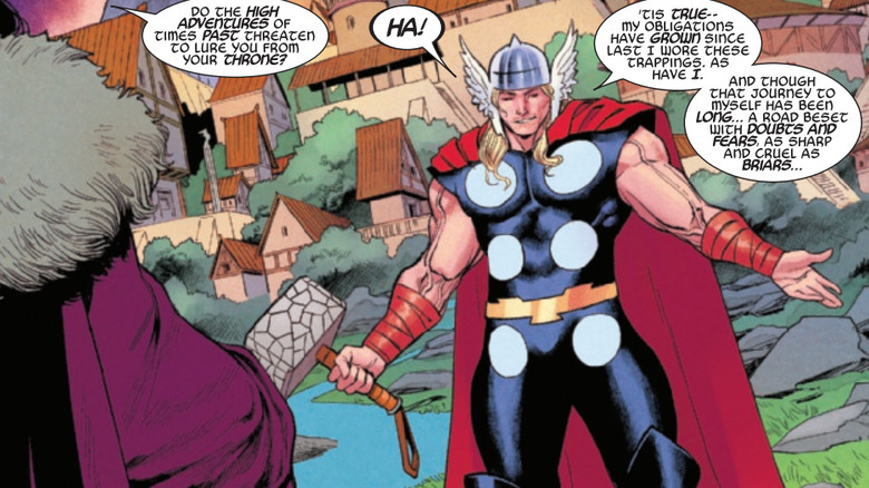 Thor reverts back to his old look