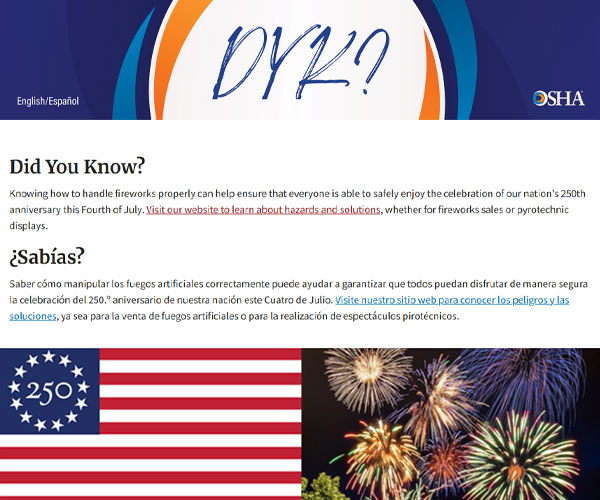 DYK? Latest Issue