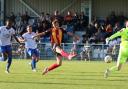 Bradford (Park Avenue)’s Emirates FA Cup adventure came to an end, as we suffered a narrow 1-0 defeat to Guiseley AFC