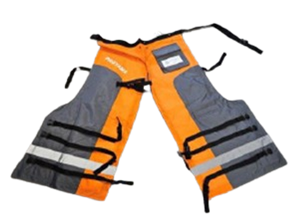 Chainsaw chaps.