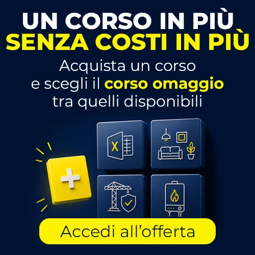 Un corso in più. Senza costi in più.