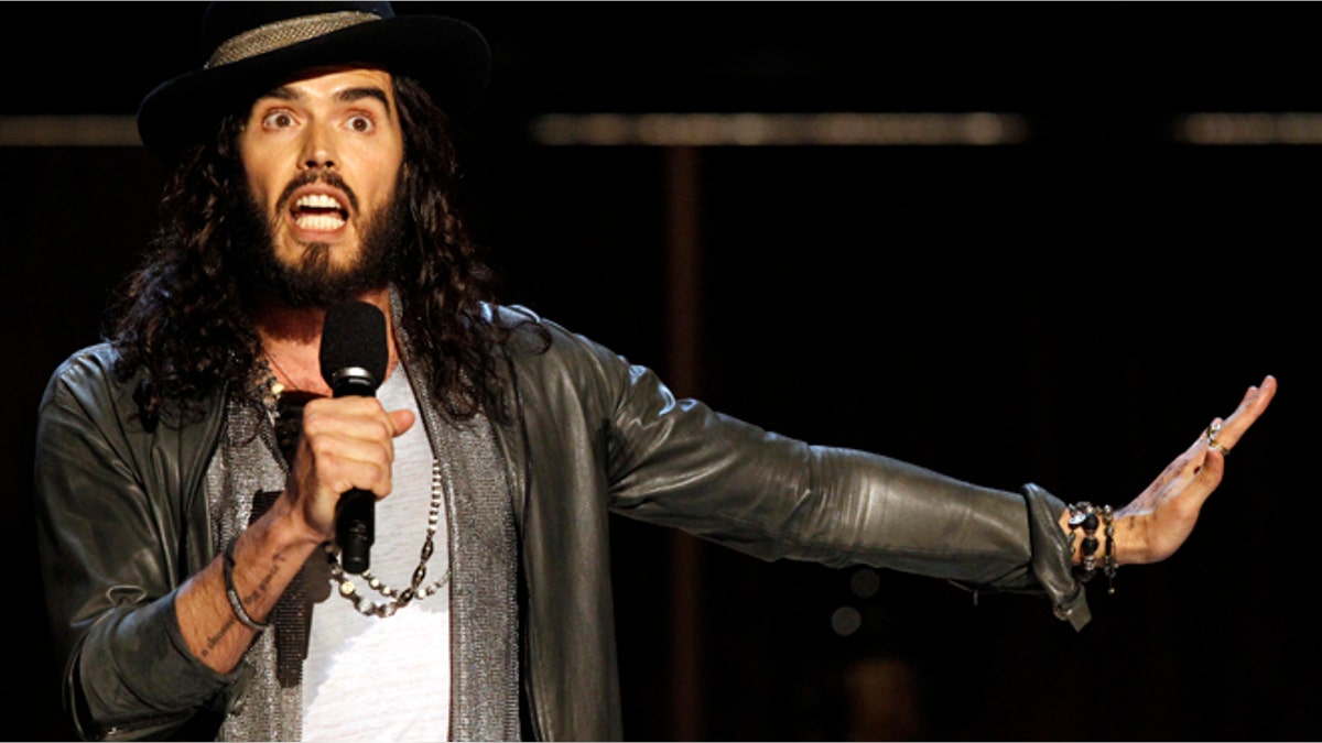 Actor and comedian Russell Brand