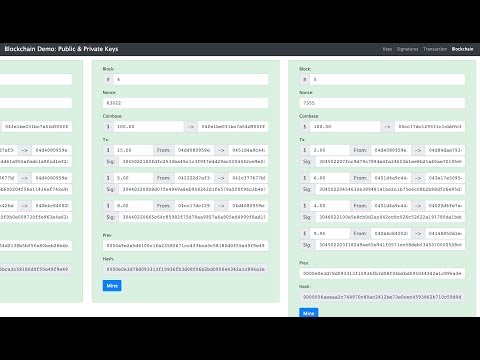 Blockchain 101 - Demo