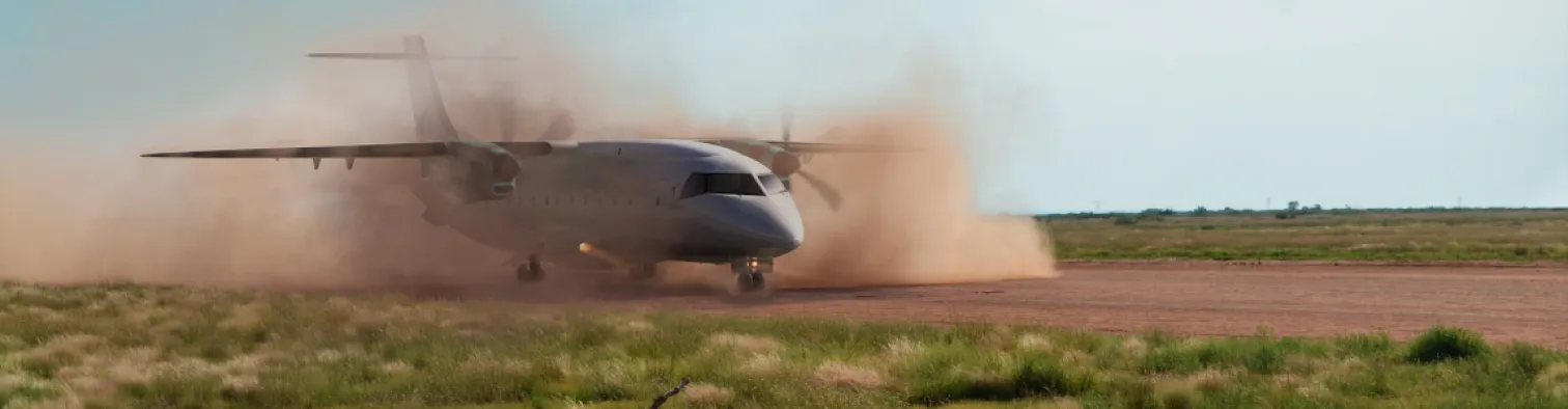 Deutsche Aircraft landing