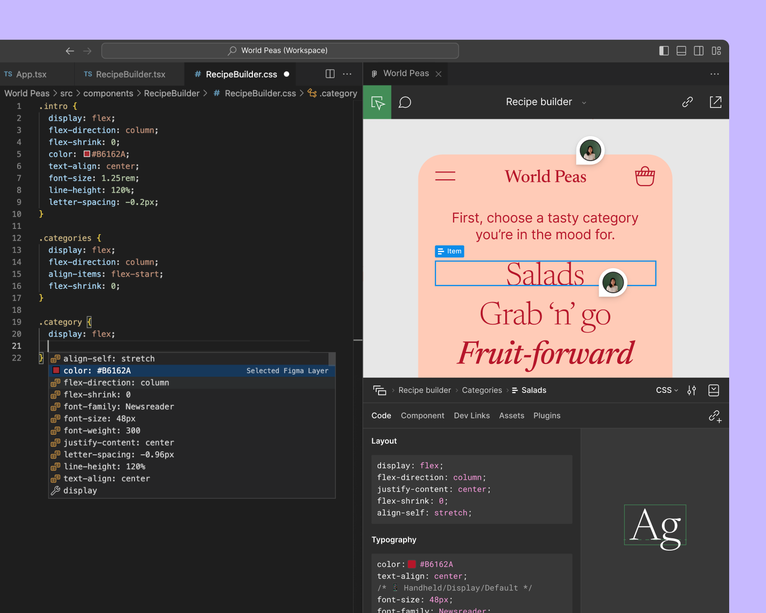 A project workspace in Visual Studio Code.