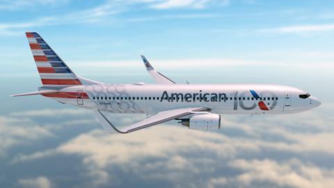 American Airlines 737