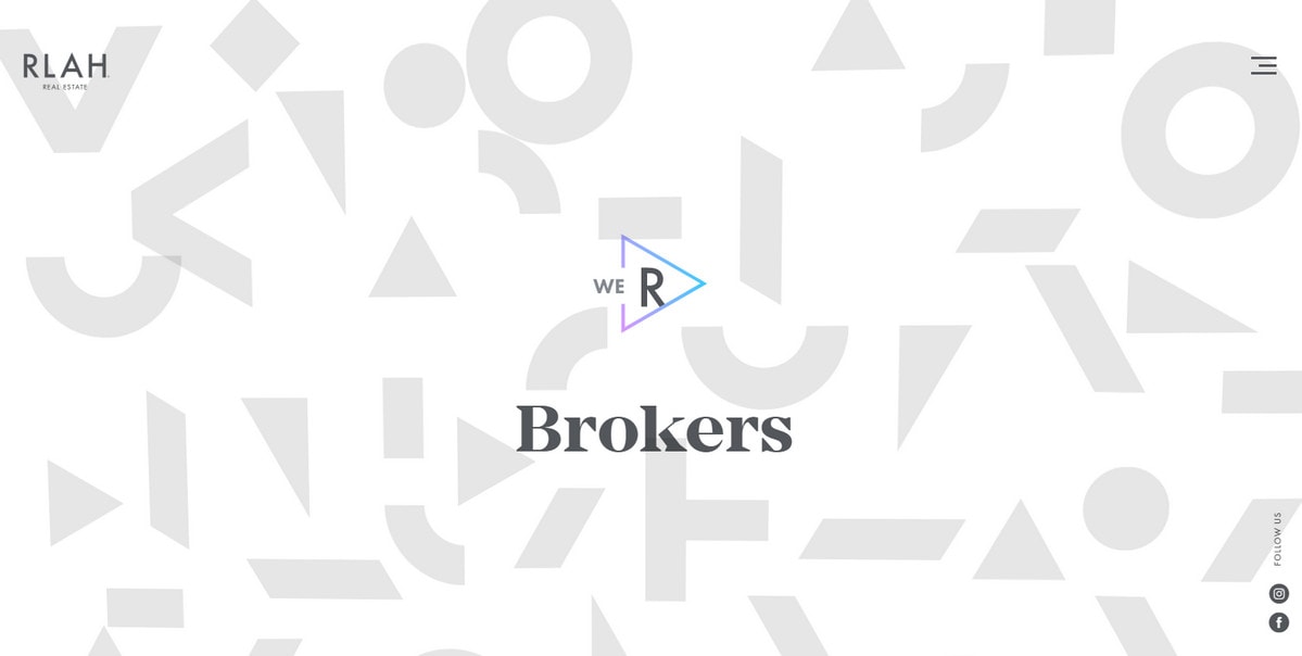 Geometric Pattern in pair with Parallax Effect