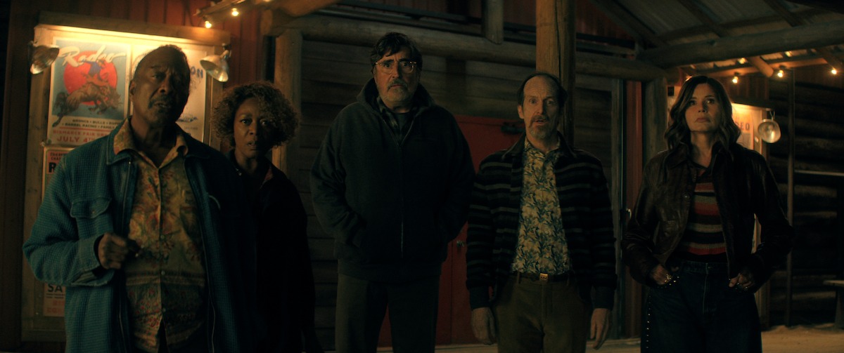Clarke Peters as Art, Alfre Woodard as Judy, Alfred Molina as Sam, Denis OÕHare as Wally, and Geena Davis as Renee in ‘The Boroughs’