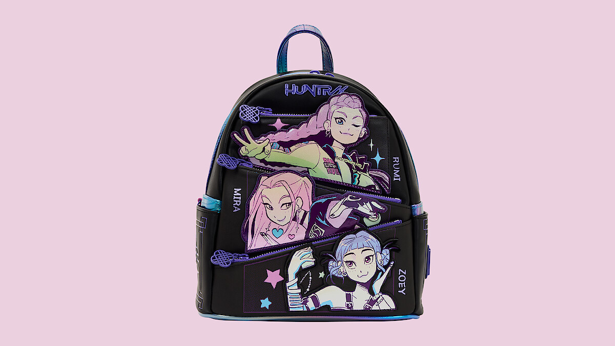 'KPop Demon Hunters' Loungefly backpack