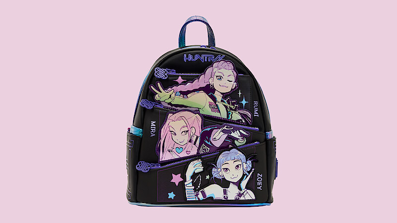 'KPop Demon Hunters' Loungefly backpack