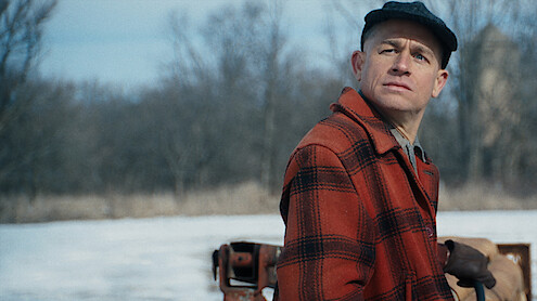 Charlie Hunnam as Ed Gein in Monster: The Ed Gein Story