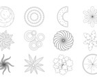 Tree Plan Outline Element Set