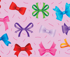 Colorful Ribbon Seamless Pattern